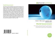 Borítókép a  World Government - hoz