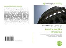 Blossius Aemilius Dracontius的封面