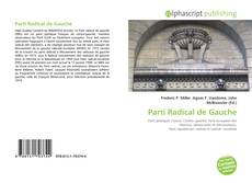 Buchcover von Parti Radical de Gauche