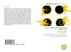 Buchcover von ACOLOP