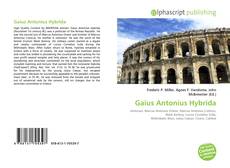 Bookcover of Gaius Antonius Hybrida