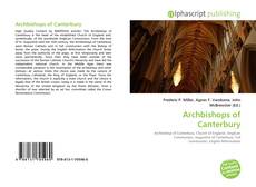 Borítókép a  Archbishops of Canterbury - hoz