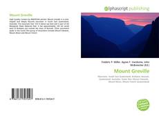 Mount Greville的封面
