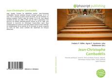 Bookcover of Jean-Christophe Cambadélis