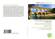 Bookcover of Gaius Asinius Gallus Saloninus