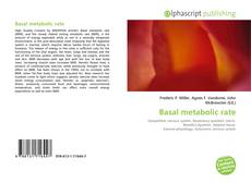 Capa do livro de Basal metabolic rate 