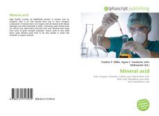 Bookcover of Mineral acid