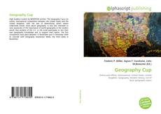 Bookcover of Geography Cup