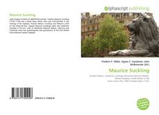 Maurice Suckling kitap kapağı