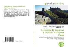Bookcover of Campaign to Suppress Bandits in Northeast China