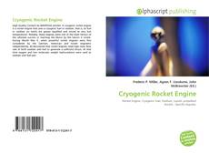 Copertina di Cryogenic Rocket Engine