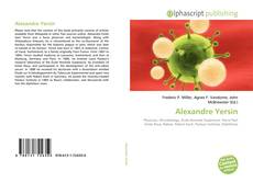 Alexandre Yersin kitap kapağı