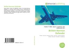Bookcover of Britten-Norman Defender