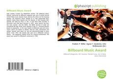 Billboard Music Award kitap kapağı