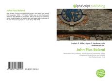 Buchcover von John Pius Boland