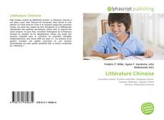 Littérature Chinoise kitap kapağı