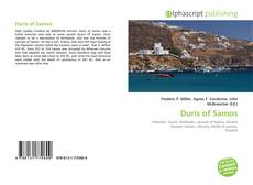 Couverture de Duris of Samos