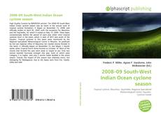 Bookcover of 2008–09 South-West Indian Ocean cyclone season