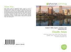 Claude, Texas kitap kapağı