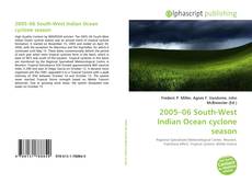 Bookcover of 2005–06 South-West Indian Ocean cyclone season