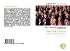 Capa do livro de Community Service 