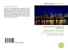 Buchcover von Géographie Urbaine