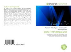 Culture Underground的封面