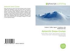 Copertina di Antarctic Snow Cruiser