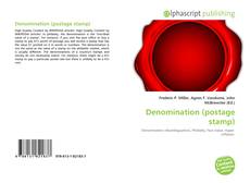 Buchcover von Denomination (postage stamp)