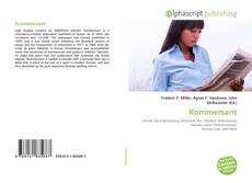 Bookcover of Kommersant