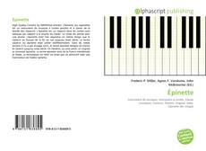 Copertina di Épinette