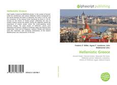 Couverture de Hellenistic Greece