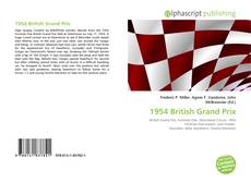 1954 British Grand Prix kitap kapağı
