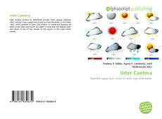 Borítókép a  Inter Caetera - hoz
