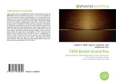 Capa do livro de 1955 British Grand Prix 