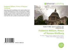 Buchcover von Frederick William, Prince of Nassau-Weilburg