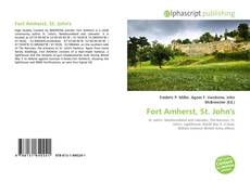 Buchcover von Fort Amherst, St. John's