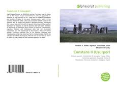 Buchcover von Constans II (Usurper)