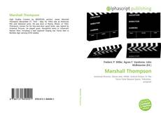 Buchcover von Marshall Thompson
