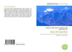 Bookcover of Acts of Sacrifice