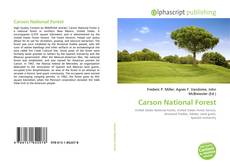 Carson National Forest kitap kapağı