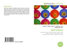 Buchcover von Ball Culture