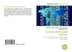 Buchcover von Content-addressable memory