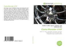 Buchcover von Cizeta-Moroder V16T