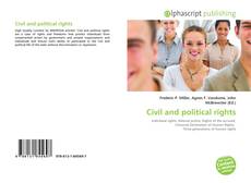 Capa do livro de Civil and political rights 