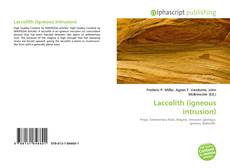 Laccolith (igneous intrusion) kitap kapağı