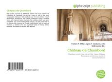 Couverture de Château de Chambord