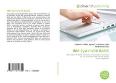 Обложка IBM System/36 BASIC