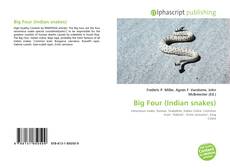 Обложка Big Four (Indian snakes)
