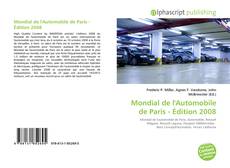 Обложка Mondial de l'Automobile de Paris - Édition 2008